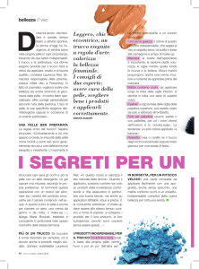 i seGReti peR UN TRUCCO P