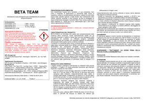 BETA TEAM - Prodotti fitosanitari