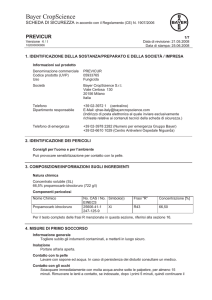 scarica la scheda di sicurezza