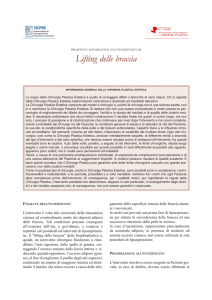 Lifting delle braccia