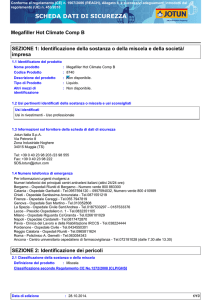 scheda dati di sicurezza