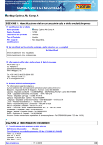 scheda dati di sicurezza