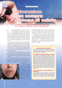 La sindrome da abbronzatura perenne