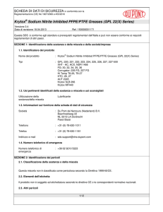 Krytox® Sodium Nitrite Inhibited PFPE/PTFE Greases (GPL 22(X