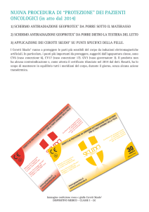 NUOVA PROCEDURA DI “PROTEZIONE” DEI PAZIENTI