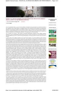 Page 1 of 2 Spoleto Festival Corner
