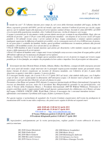 Rotary for water - Rotary Club Romano di Lombardia