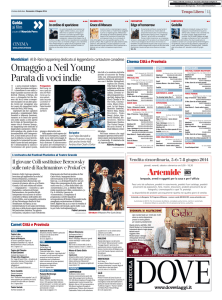 Omaggio a Neil Young Parata di voci indie