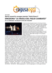 EMOZIONA “LA FAVOLA DEL FIGLIO CAMBIATO”