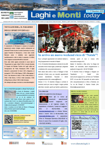 In arrivo un nuovo weekend ricco di “Natale”!