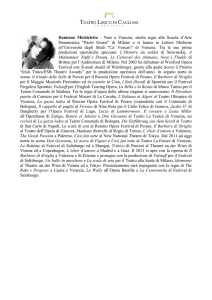 Damiano Michieletto - Teatro Lirico di Cagliari
