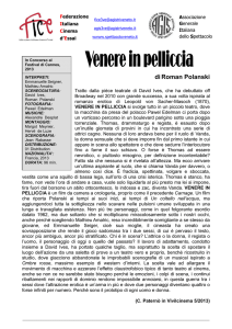 VENERE IN PELLICCIA pdf - Lo Spettacolo del Veneto