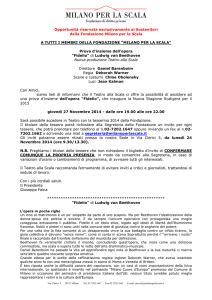 prova d`insieme - Fidelio - 27 novembre 2014