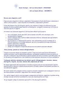 Servizi Psicologici - dott.ssa Valeria Monetti -328/0370600