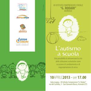 L`autismo a scuola