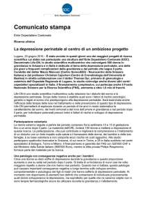 Comunicato stampa