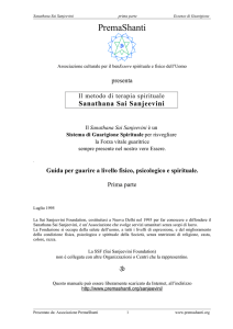 Sanathana Sai Sanjeevini: Guida alla Terapia Spirituale
