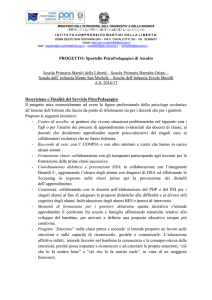 il progetto - IC "Martiri della Libertà"