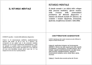 IL RITARDO MENTALE_BN
