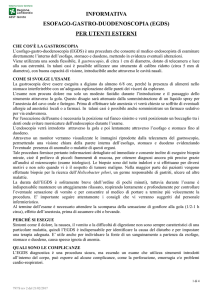 informativa esofago-gastro-duodenoscopia (egds