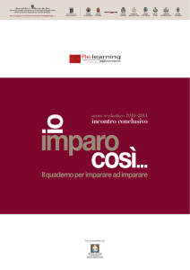 Io imparo così - Sito di prova Re