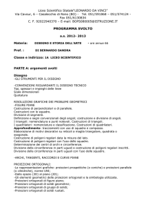 Disegno - Liceo Da Vinci