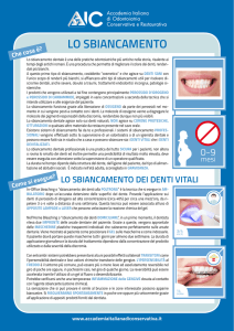 LO SBIANCAMENTO