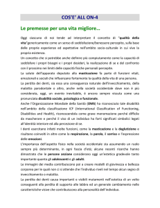 COS`E` ALL ON-4 Le premesse per una vita migliore…