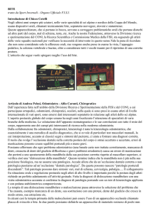 BITE tratto da Sport Invernali - Organo Ufficiale F.I.S.I. Introduzione