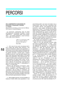 Percorsi - Società Italiana di Fisica