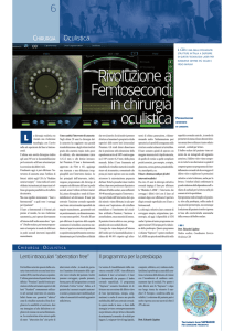Rivoluzione a Femtosecondi in chirurgia oculistica