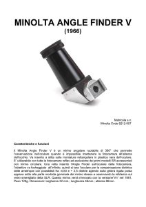 minolta angle finder v - Massimo Scotti nel Web