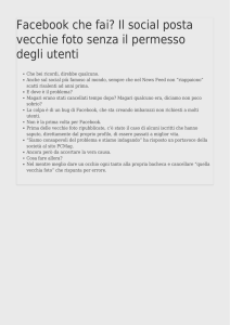 Facebook che fai? Il social posta vecchie foto senza il permesso