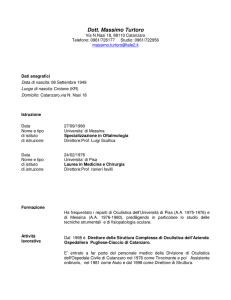Dott. Massimo Turtoro - Pugliese