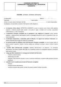 entropion congenito - SIOP