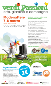 Verdi Passioni - orto giardino e campagna