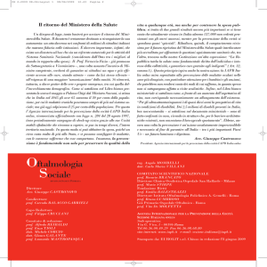 Oftalmologia Sociale