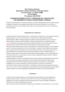Scarica il consenso informato per l`intervento