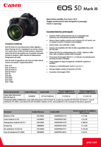 Caratteristiche principali: