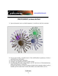 PHOTOSHOP: la danza dei fiori