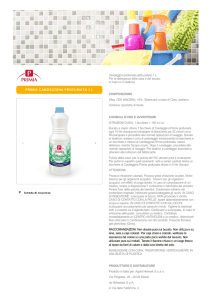 PRIMIA CANDEGGINA PROFUMATA 1 l