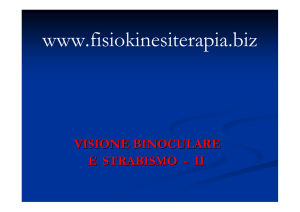 e. accomodativa - Fisiokinesiterapia