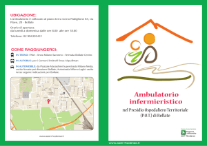 Ambulatorio infermieristico