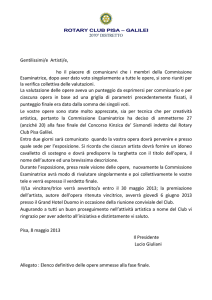 comunicazione artisti 7_05_2013 RETTIFICA
