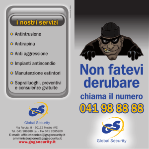 Non fatevi derubare