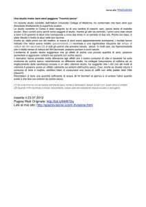 Uno studio rivela: bere alcol peggiora “l`occhio