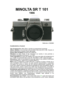 Minolta SRT 101 - silver - Matricola 1620688