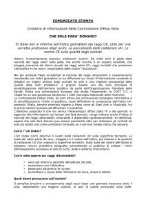 Progetto Sole (2003) Che sole farà domani?