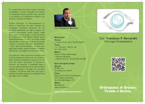 Orbitopatia di Graves: Tiroide e Occhio.