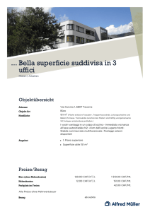Bella superficie suddivisa in 3 uffici
